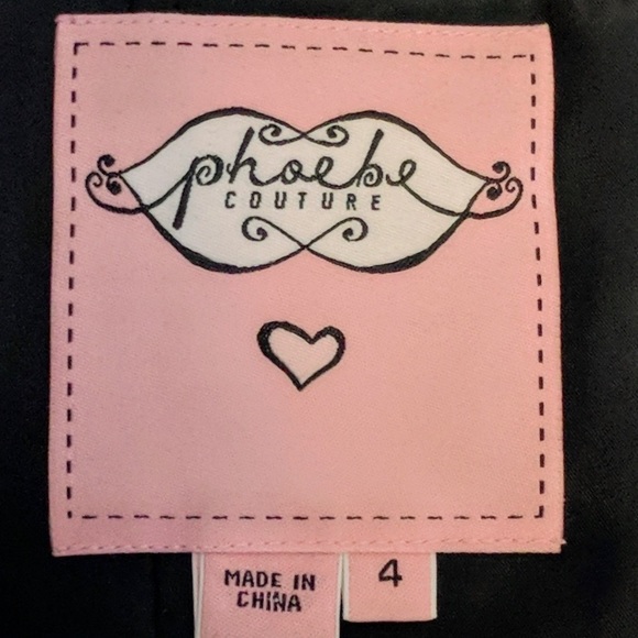 🦄 Phoebe couture gold strapless dress with bow - Picture 3 of 4